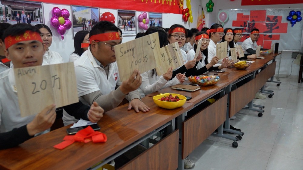 砥砺前行，，，，，亮剑年终：腾博tengbo锅炉2023财年冲刺会议正式启动